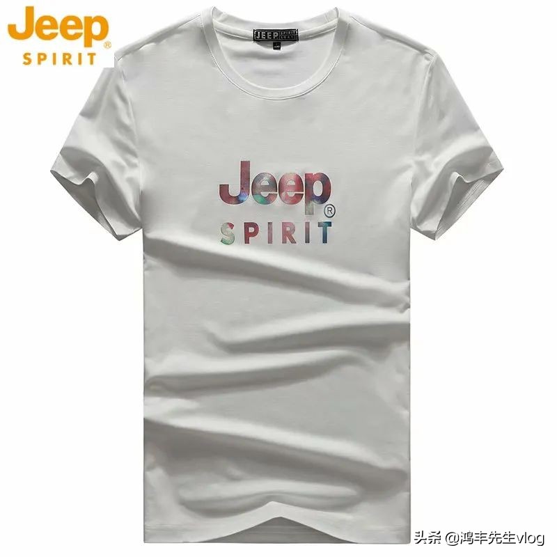 jeep短袖t恤专卖店男装翻领,jeep短袖t恤男纯棉官方正品