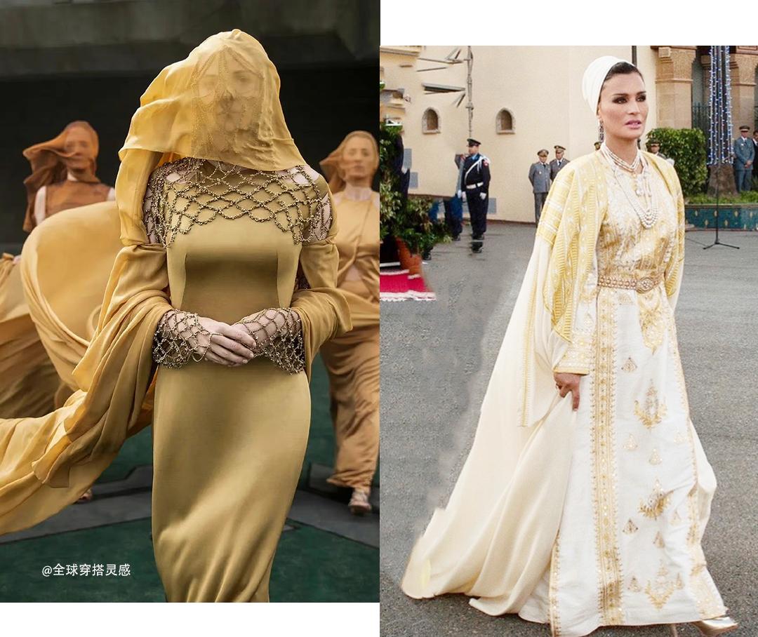 比世界杯还好看的是，卡塔尔太后的高定衣橱爽文人生
