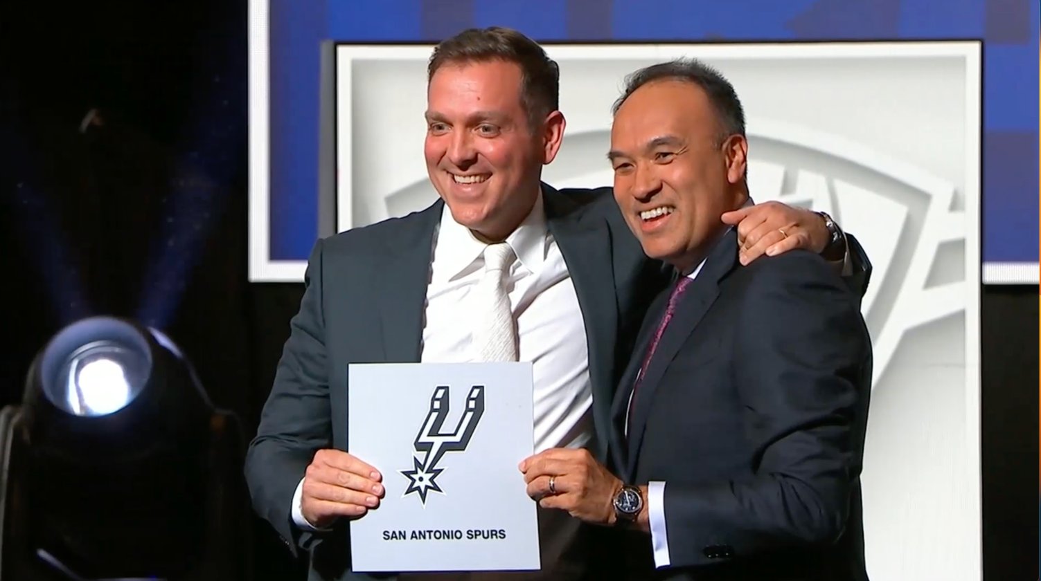 马刺抽中状元签,与文班亚马双向奔赴,5000万空间酝酿大交易