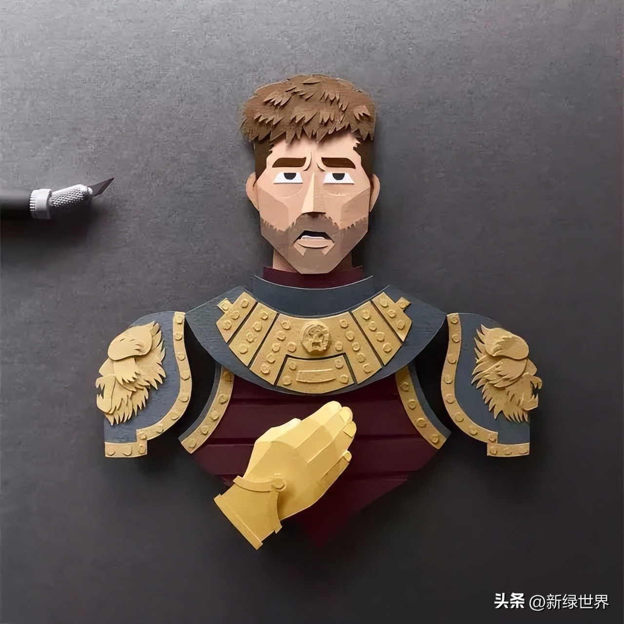 一组纸艺作品,令人惊艳的纸艺作品