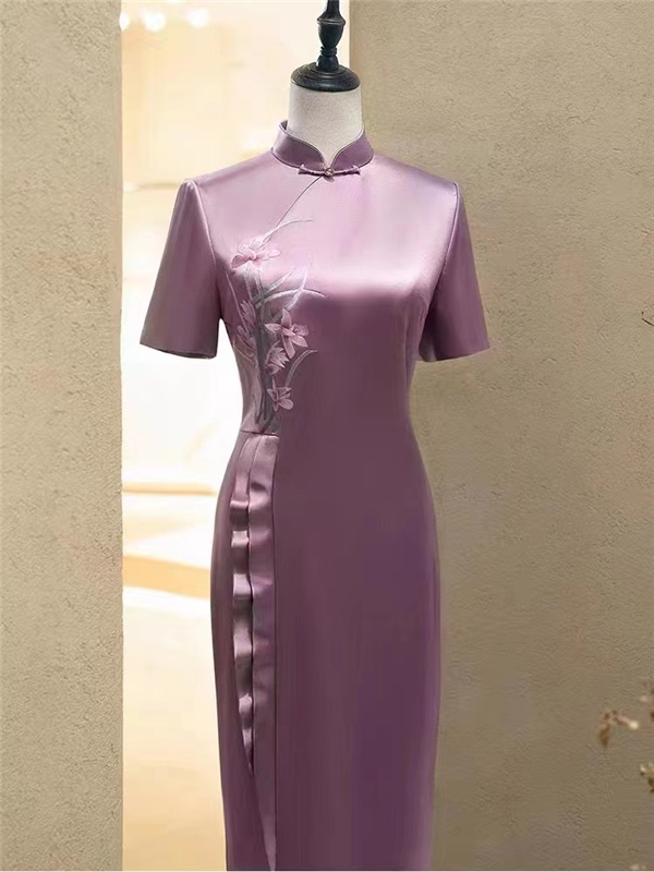 上海比较出名的的旗袍店,金旗纺上海旗袍定制