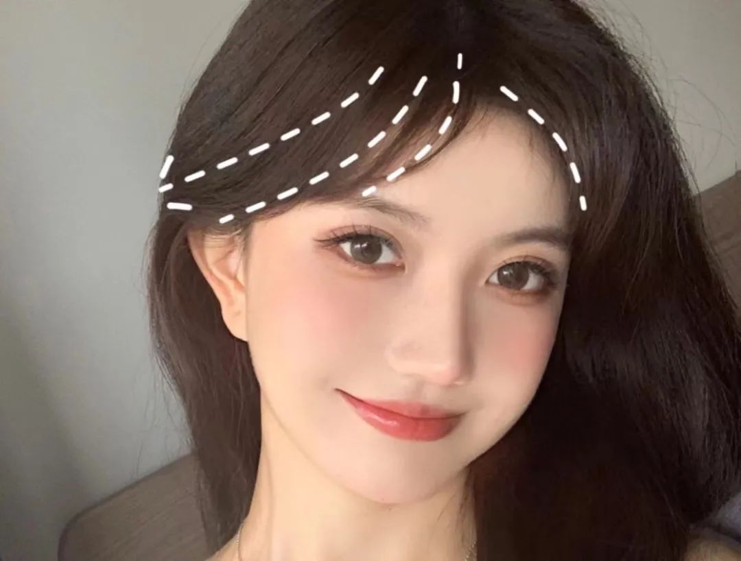 剪完刘海后你不知道你有多好看,什么刘海不用剪就好看