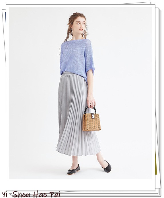 灰色半身裙如何穿搭图片,灰色半身裙高级感穿搭