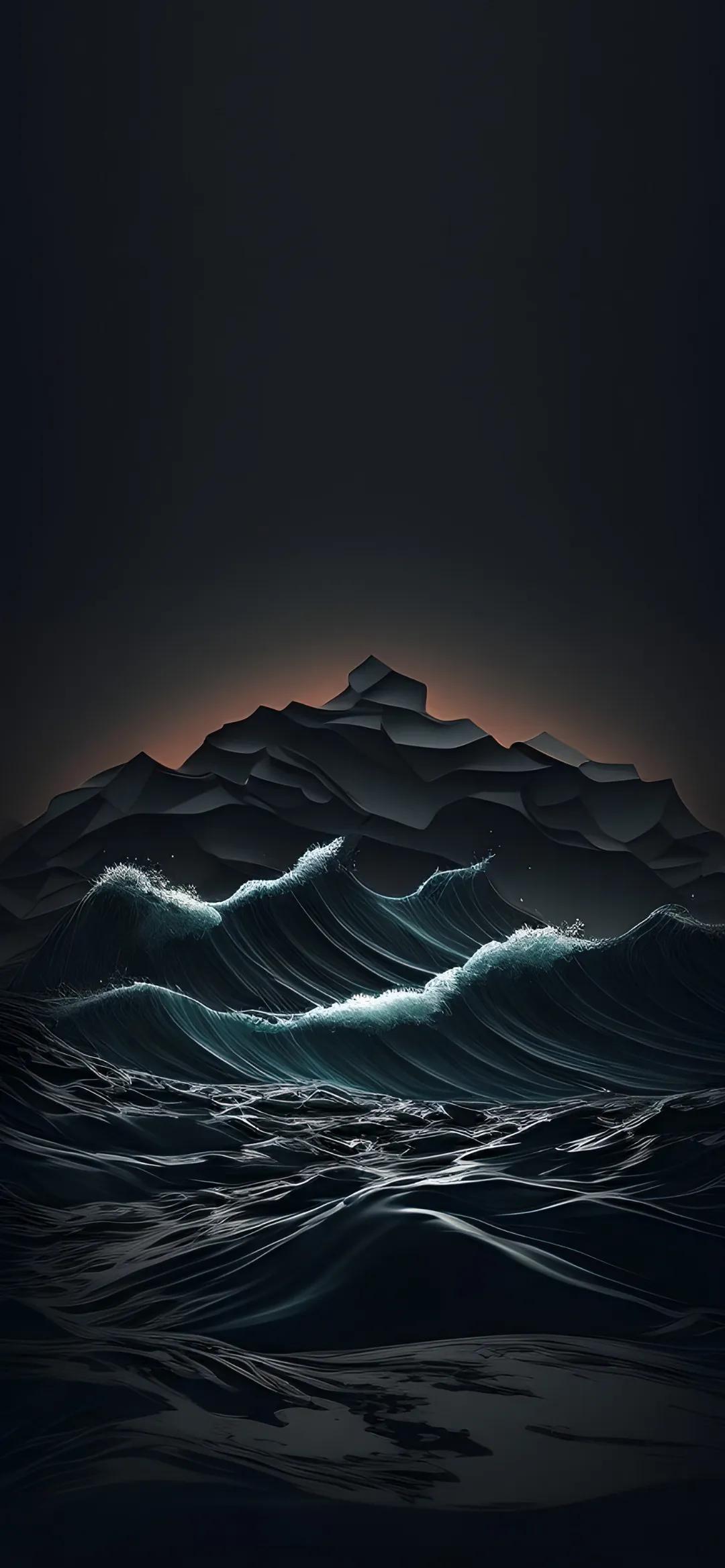 暗黑系壁纸高清图片,苹果暗黑系磨砂壁纸