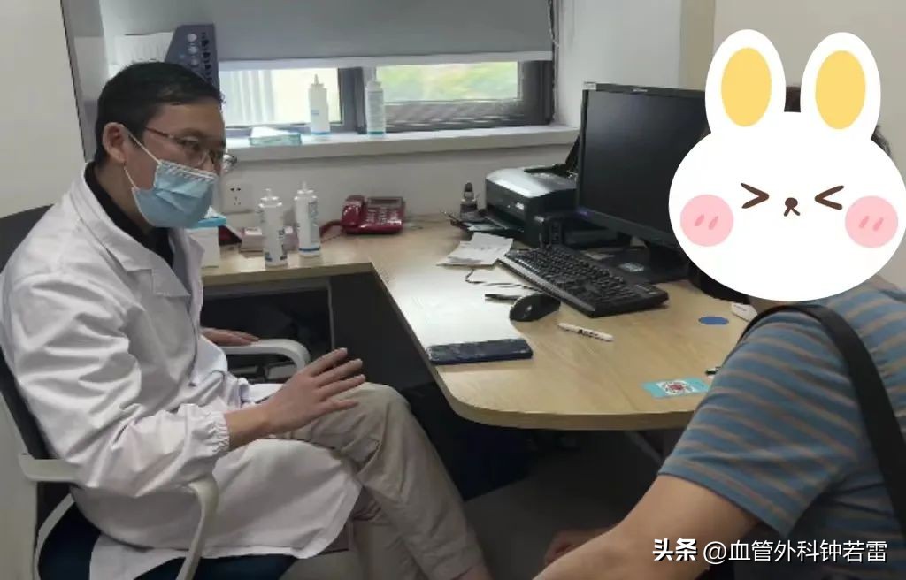 【静脉曲张案例34】61岁尹阿姨腿抽筋睡不着微创清零“小蚯蚓”