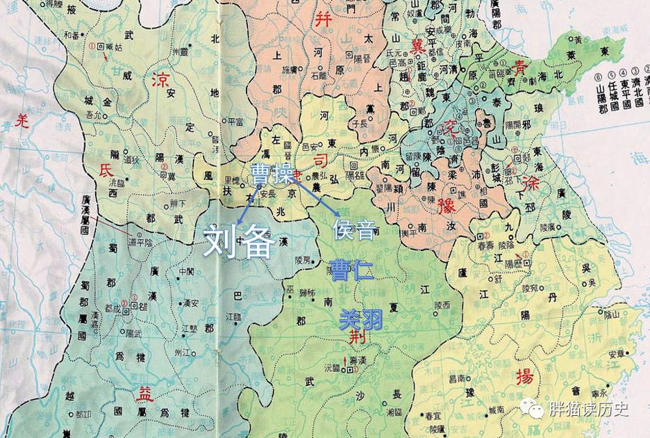 老版三国汉中之战曹操刘备对峙,刘备向曹操下战书决战汉中