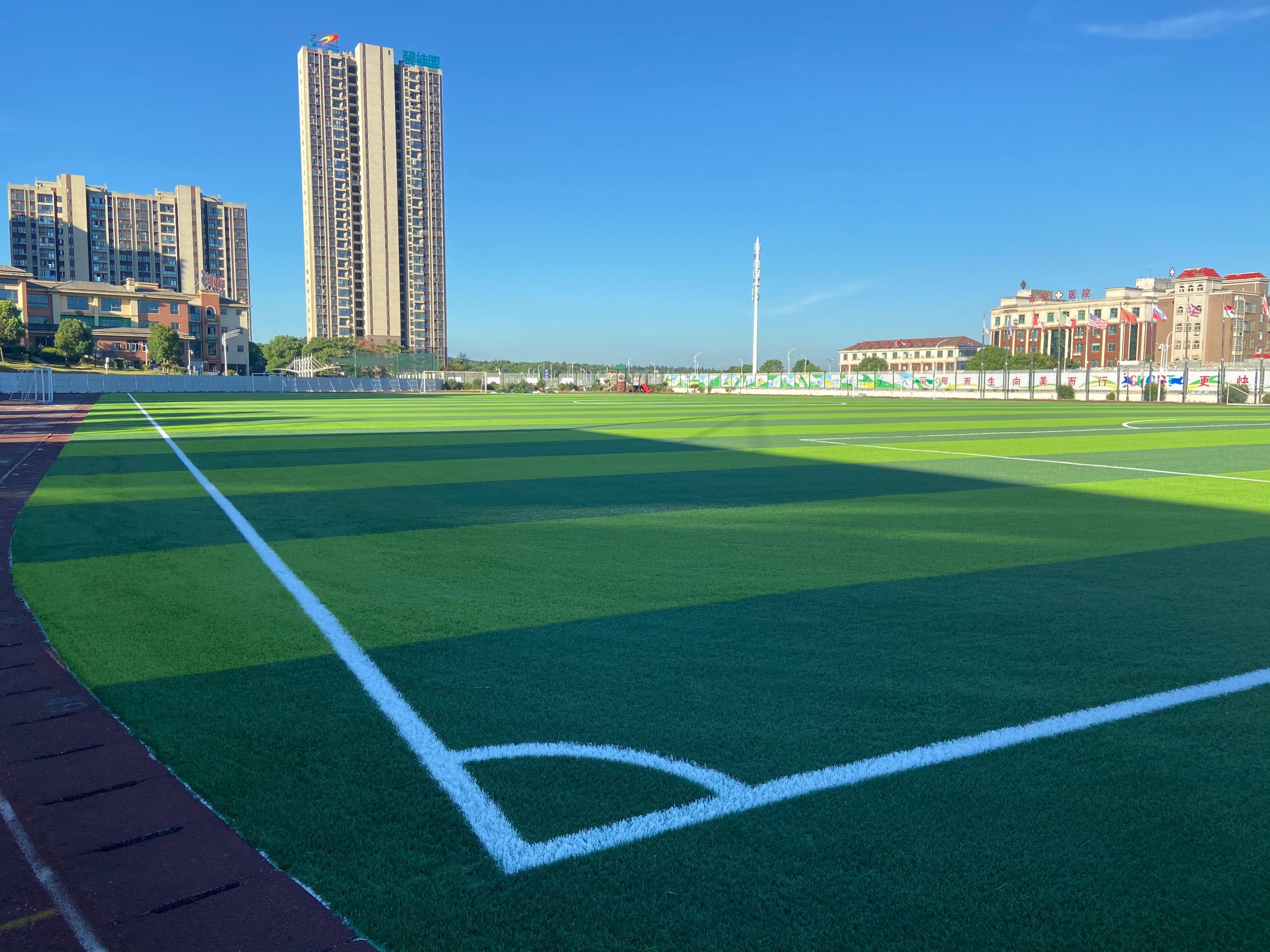 足球场草坪和高尔夫草坪,仿真草坪人造草坪足球场