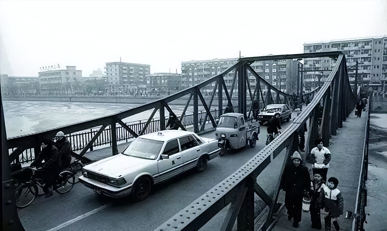 天津海滨区老照片,天津旧景照片