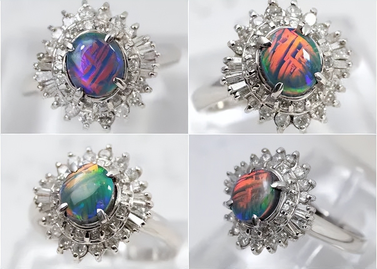 丰富多彩的欧泊,每一块欧泊演绎着完美的传说