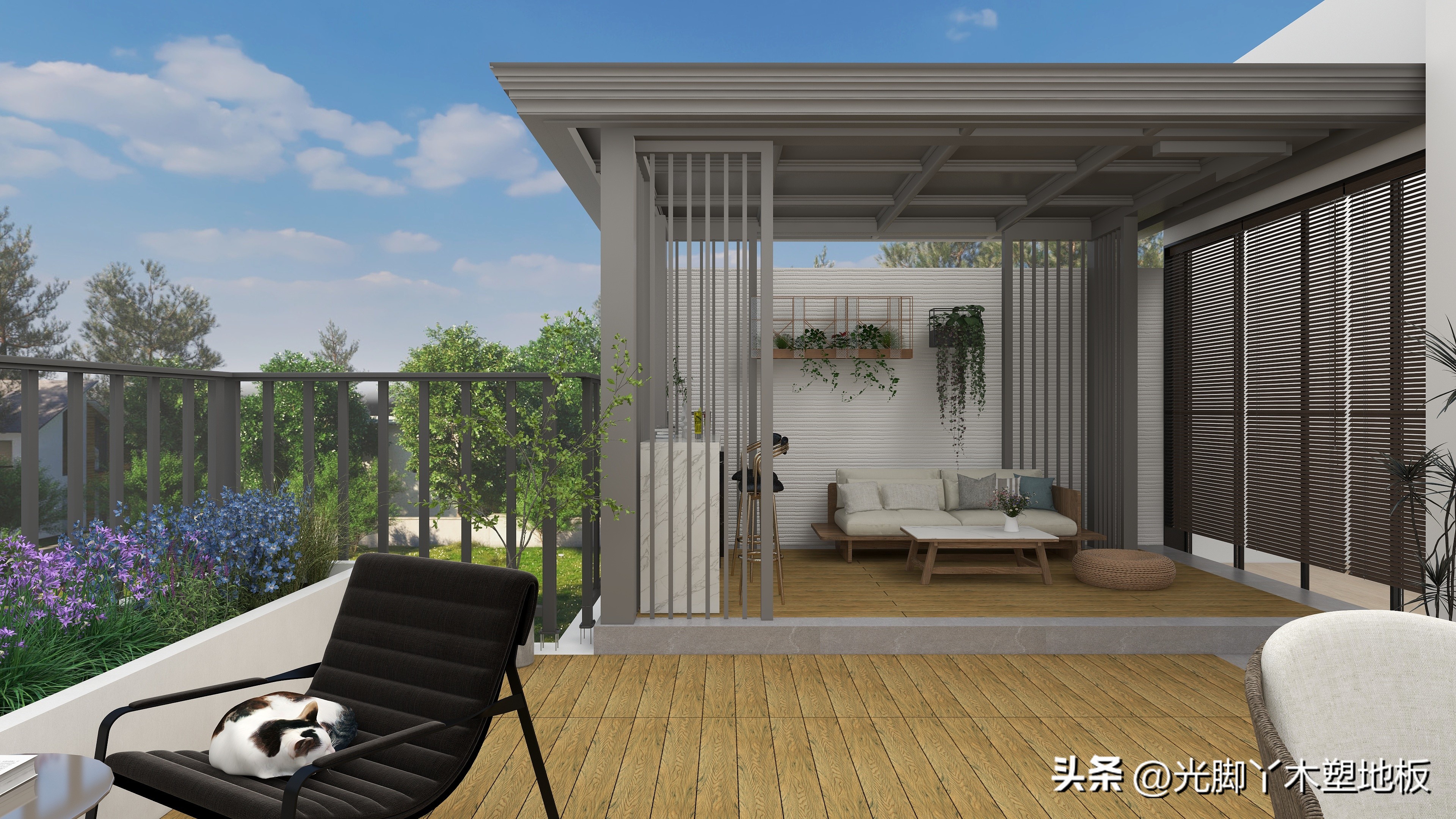 木塑材料：引领户外园林新潮流！木塑产品：绿色环保的独特风景