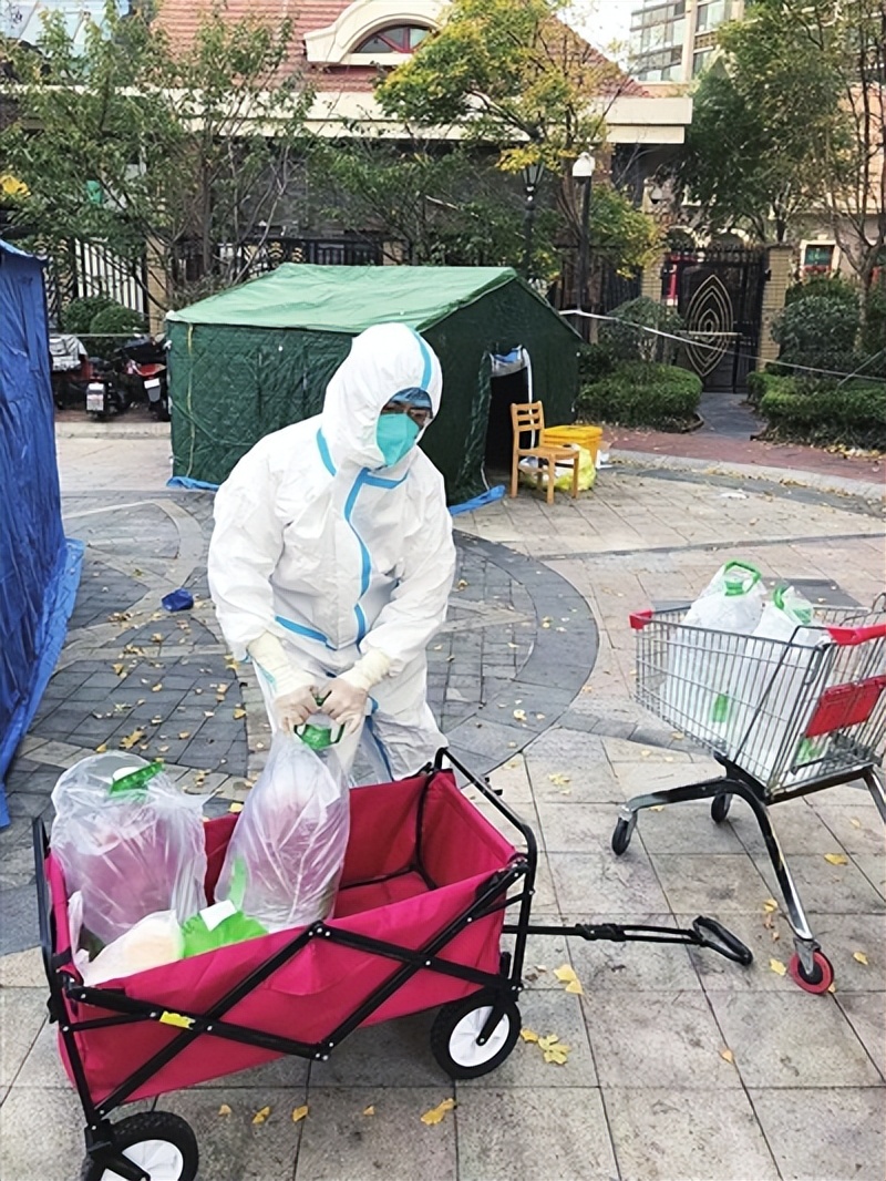 疫战不休！市北即墨路街道晓港名城六期物业管家的抗疫“十二时辰”