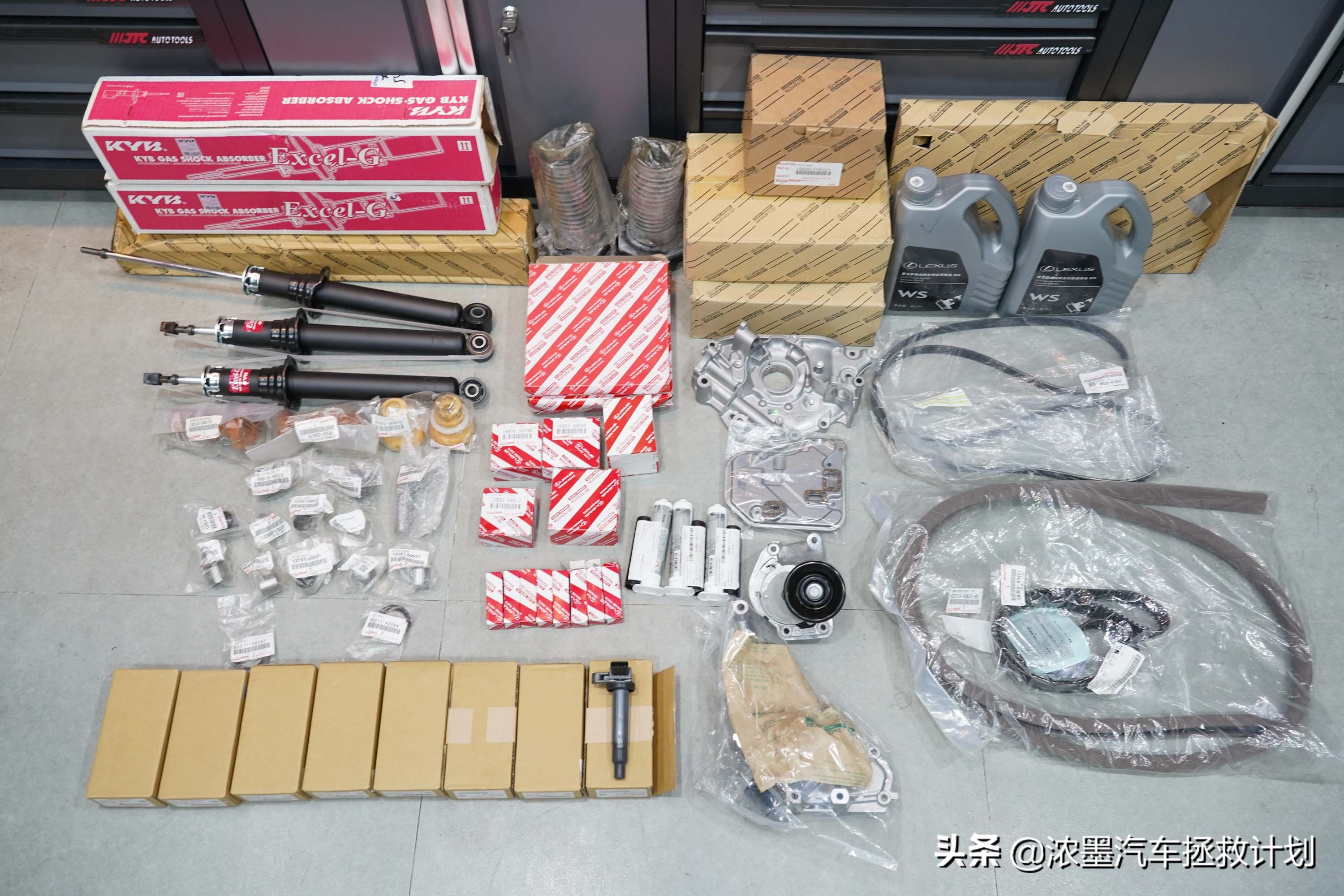 05款雷克萨斯ls430翻新修复,雷克萨斯ls430深度翻新解析