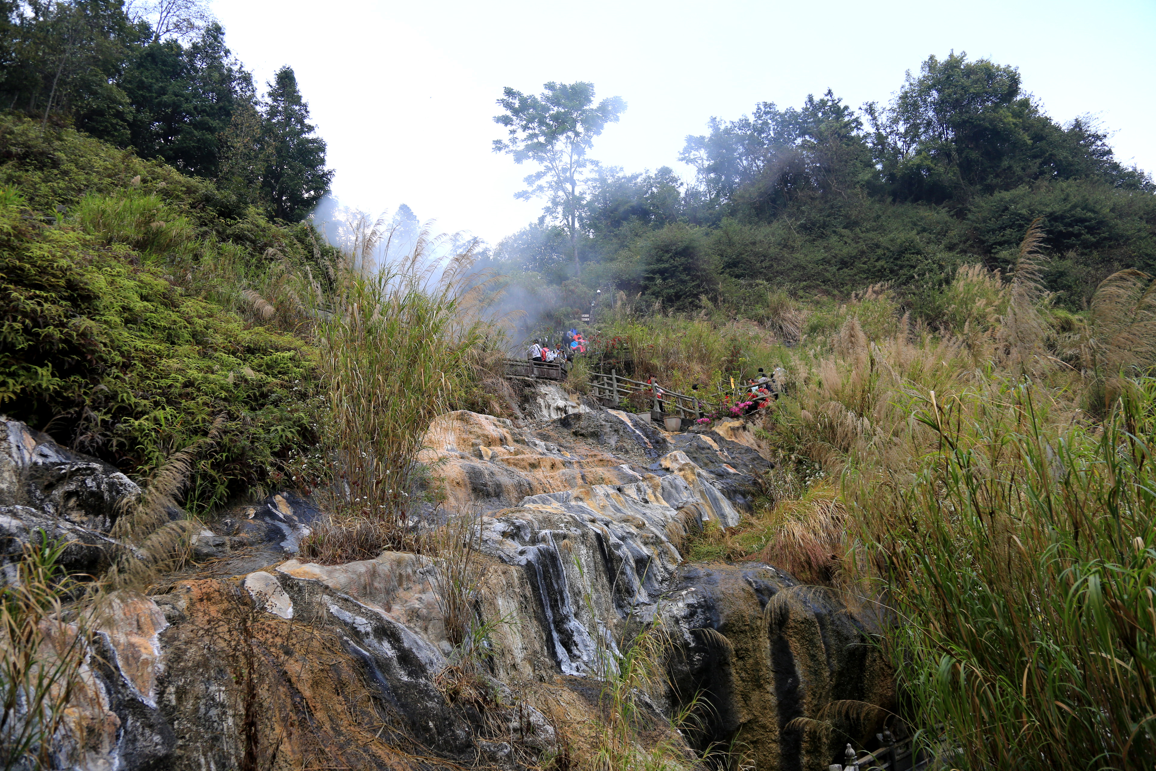 记录云南腾冲热海快乐之旅,云南腾冲热海大滚锅奇观
