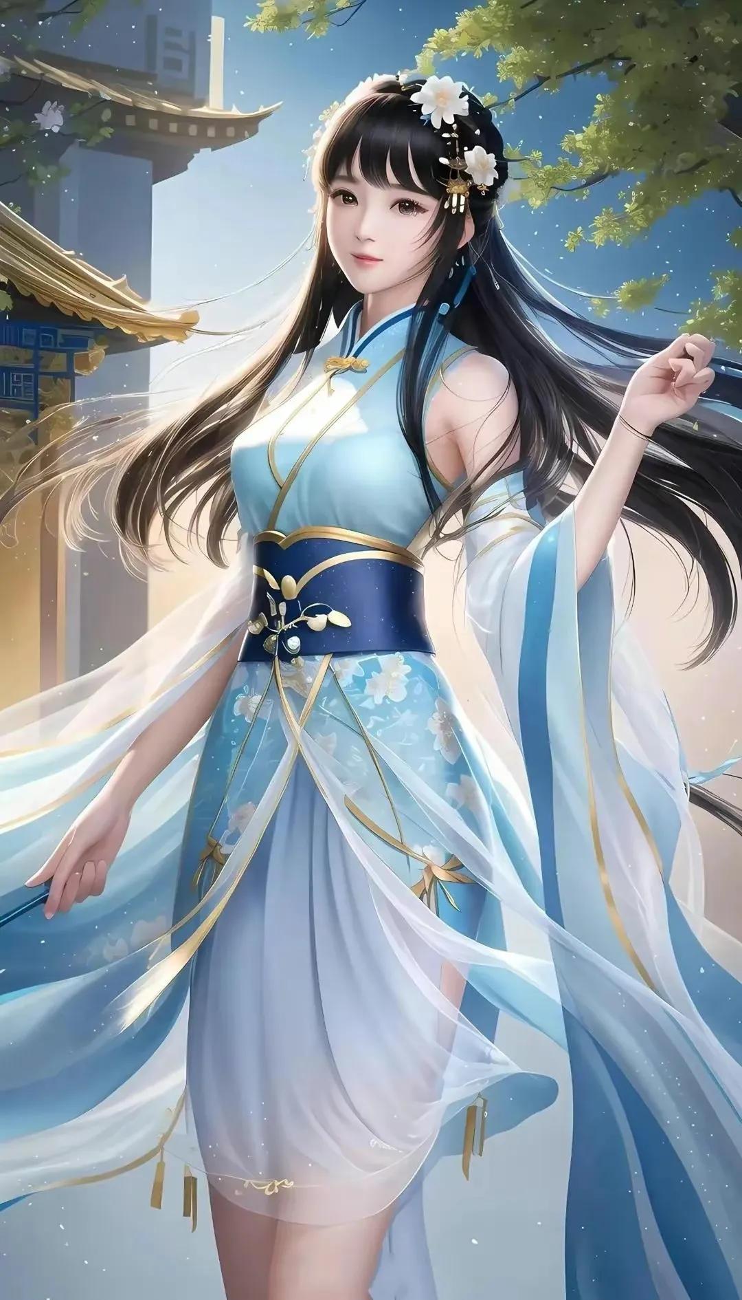 长发美女壁纸超清全面屏,气质美女壁纸高清大图最新