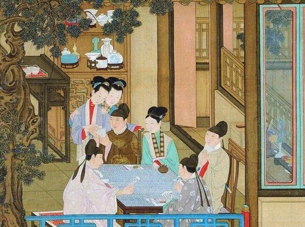 清朝的宫廷画家,中国古代一位不知名的画家