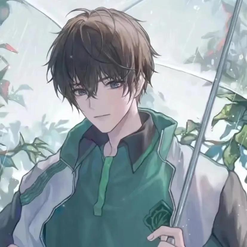 帅气动漫男头像情头,帅气动漫男头像可爱情头