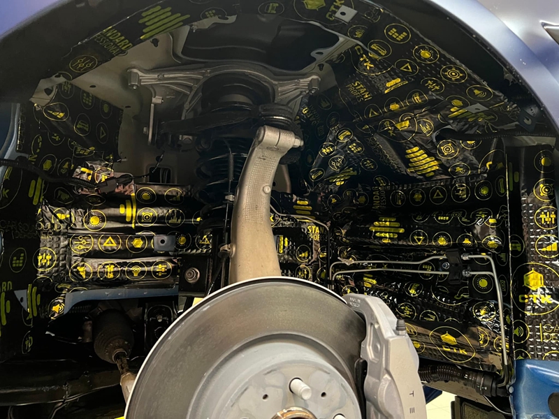 成都特斯拉model3隔音降噪,特斯拉model3全车隔音案例