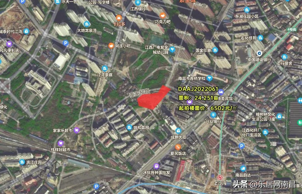 南昌6500万竞拍土地,南昌出让6幅宅地起始总价21.55亿元