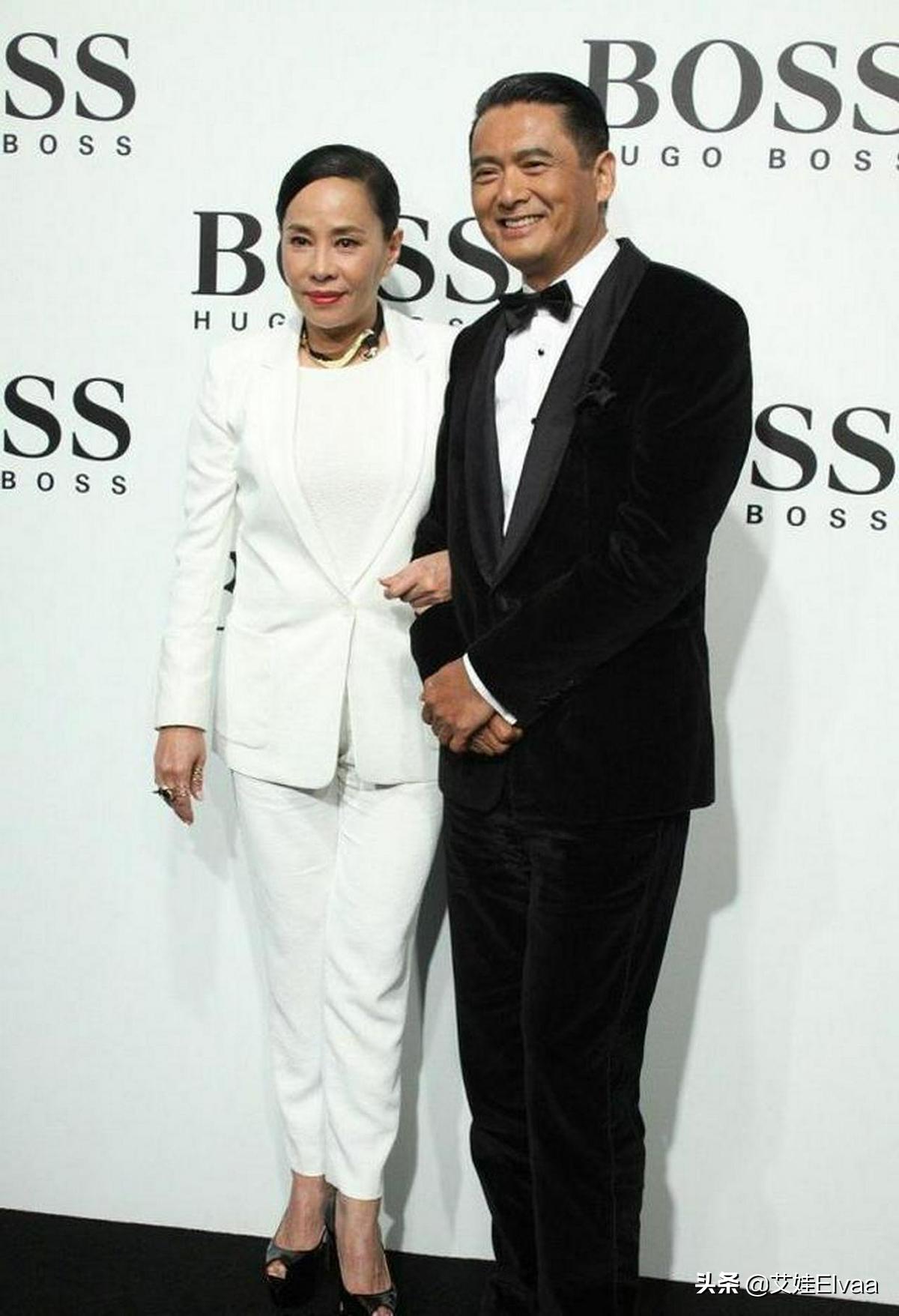 周润发穿西装到底有多帅,周润发大背头西装发型太帅