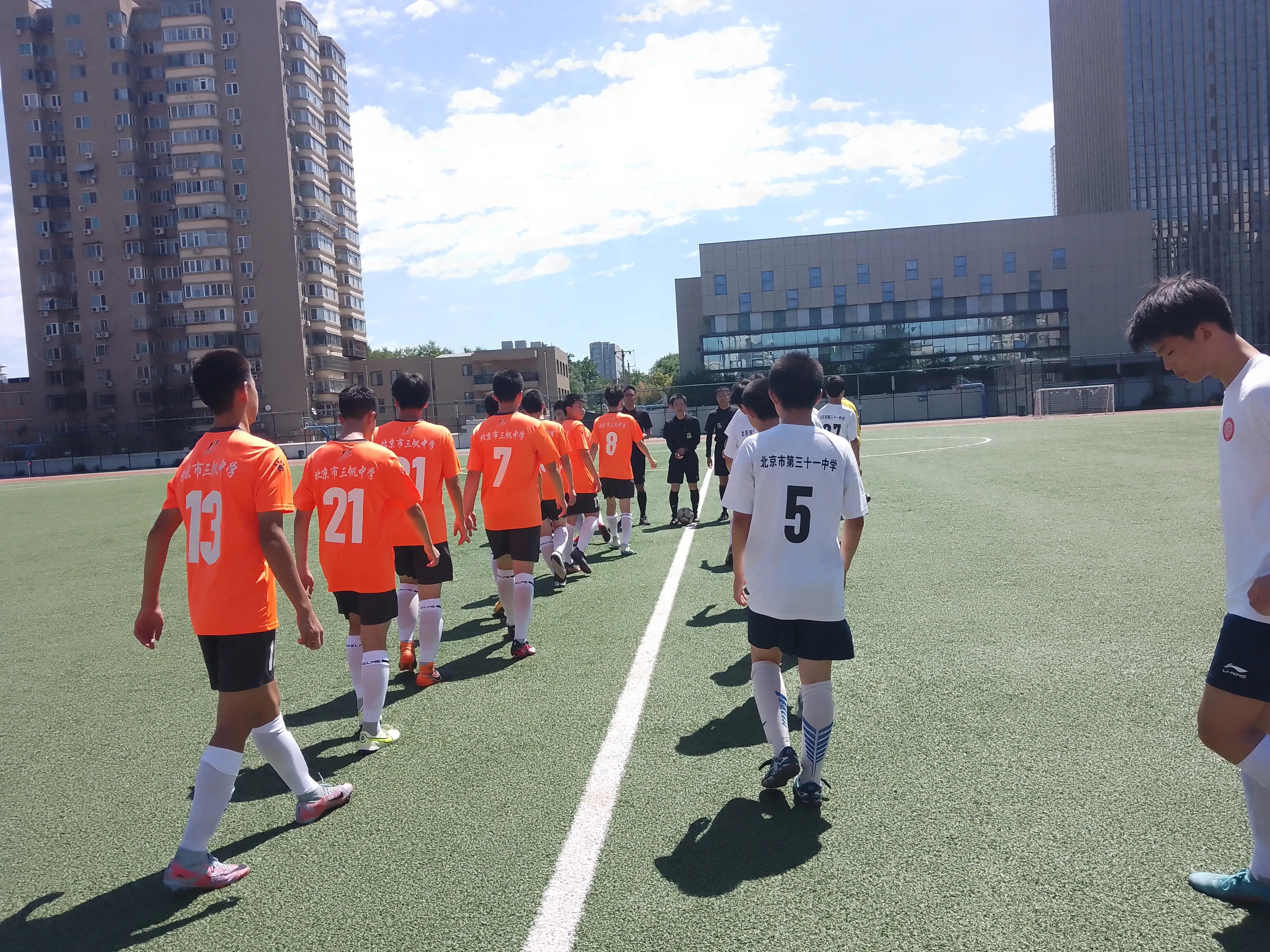 北京足球比赛志愿者,北京西城区中学足球联赛