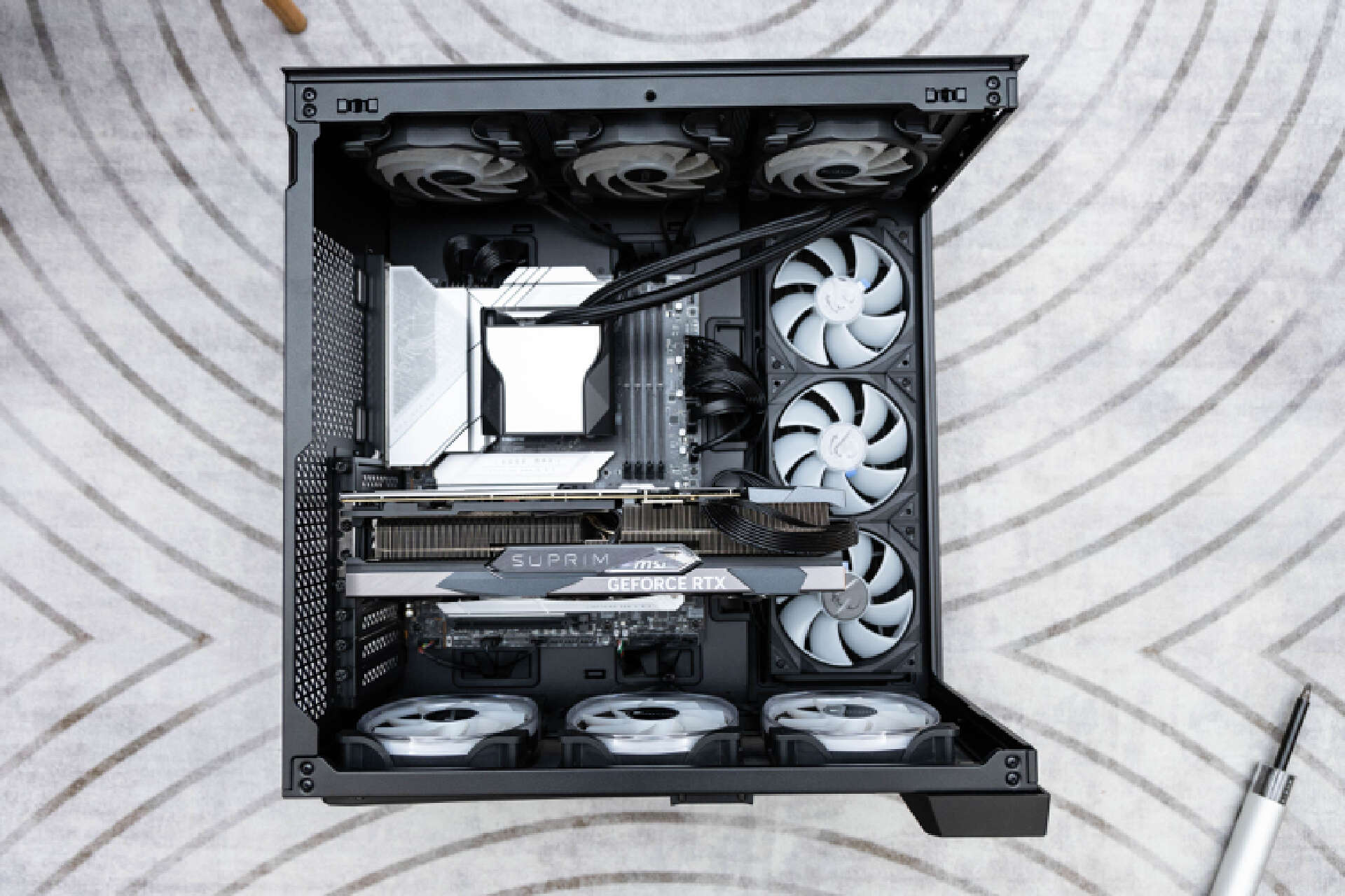 全塔海景房机箱,安钛克机箱c8海景房