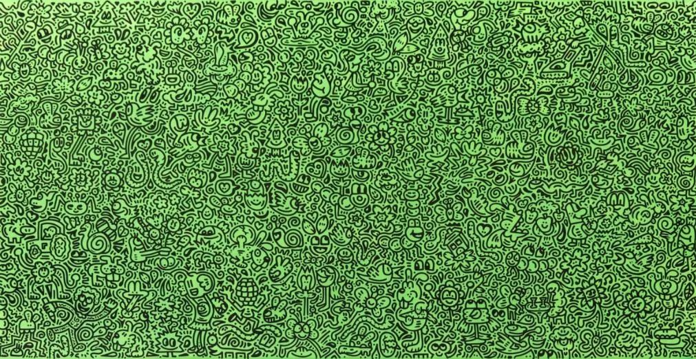 一个“精神病人”的随手涂鸦，拍卖出710万！网友：打印的吧