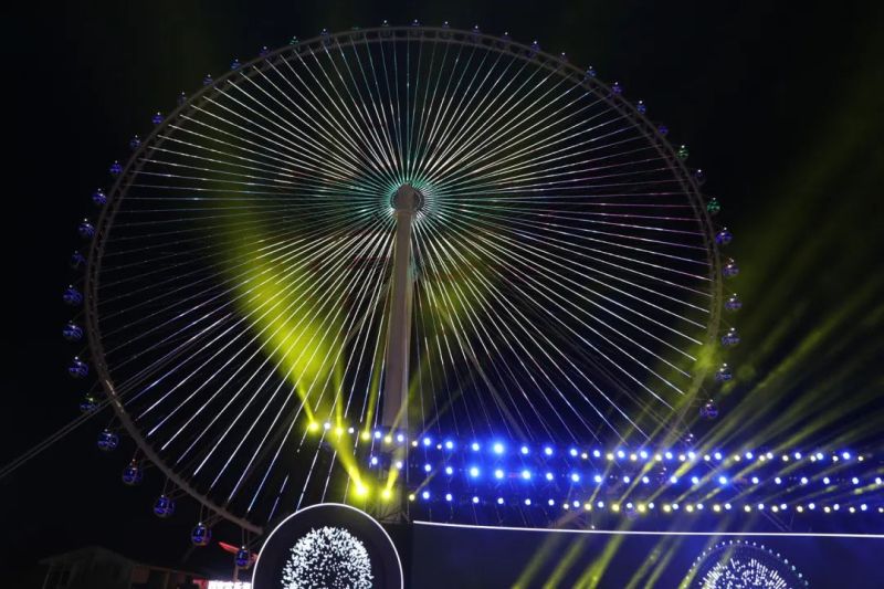 西安欢乐海岸oct1314摩天轮,西安欢乐海岸oct1314摩天轮玩多久