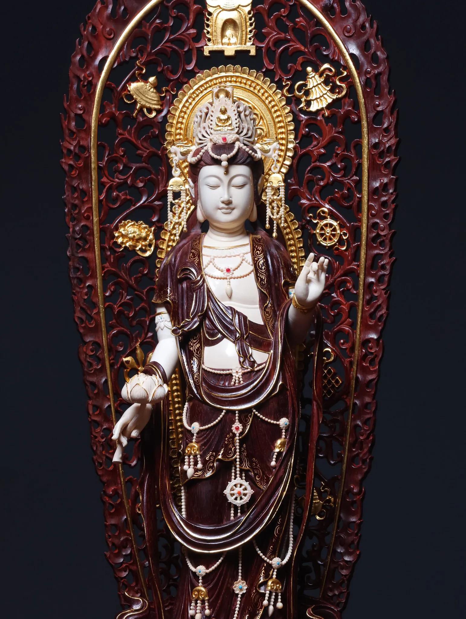 西方三圣图,西方三圣接引去极乐世界