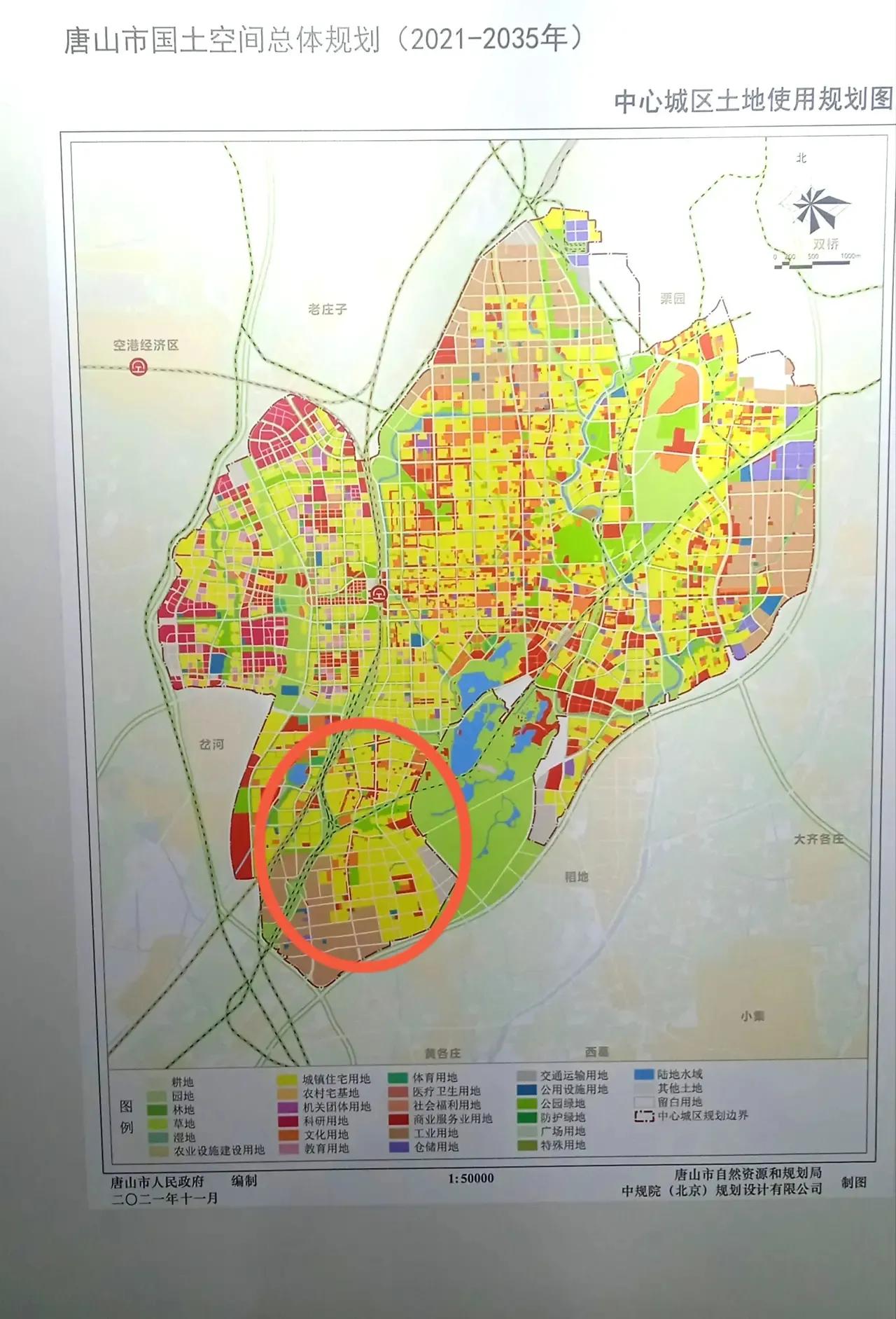中心城区范围外的岔河镇，未来开发强度有待考量