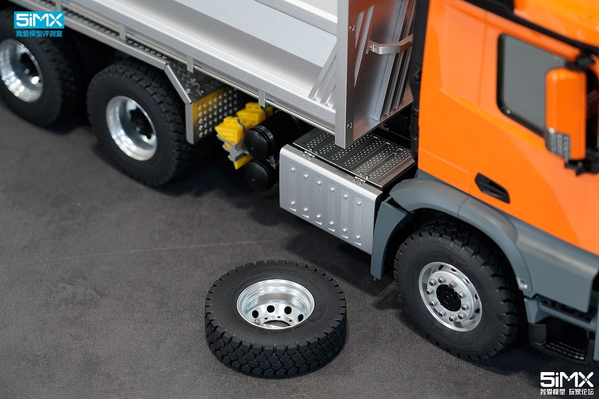 卡勃力特新品K33646x6全轮驱动液压自卸车模型开箱评测