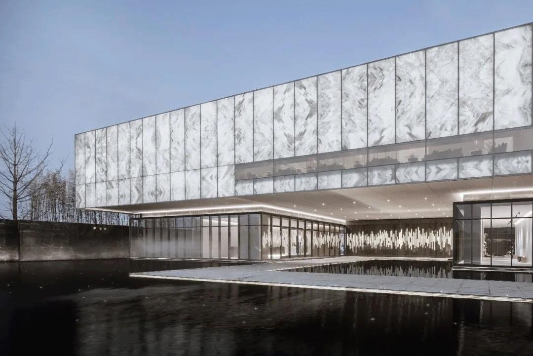 中营腾憬｜示范区如何通过玻璃做出亮点，设计+选材+施工工艺