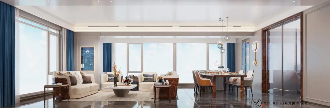 无锡家装简约大气设计,香樟园轻奢装修