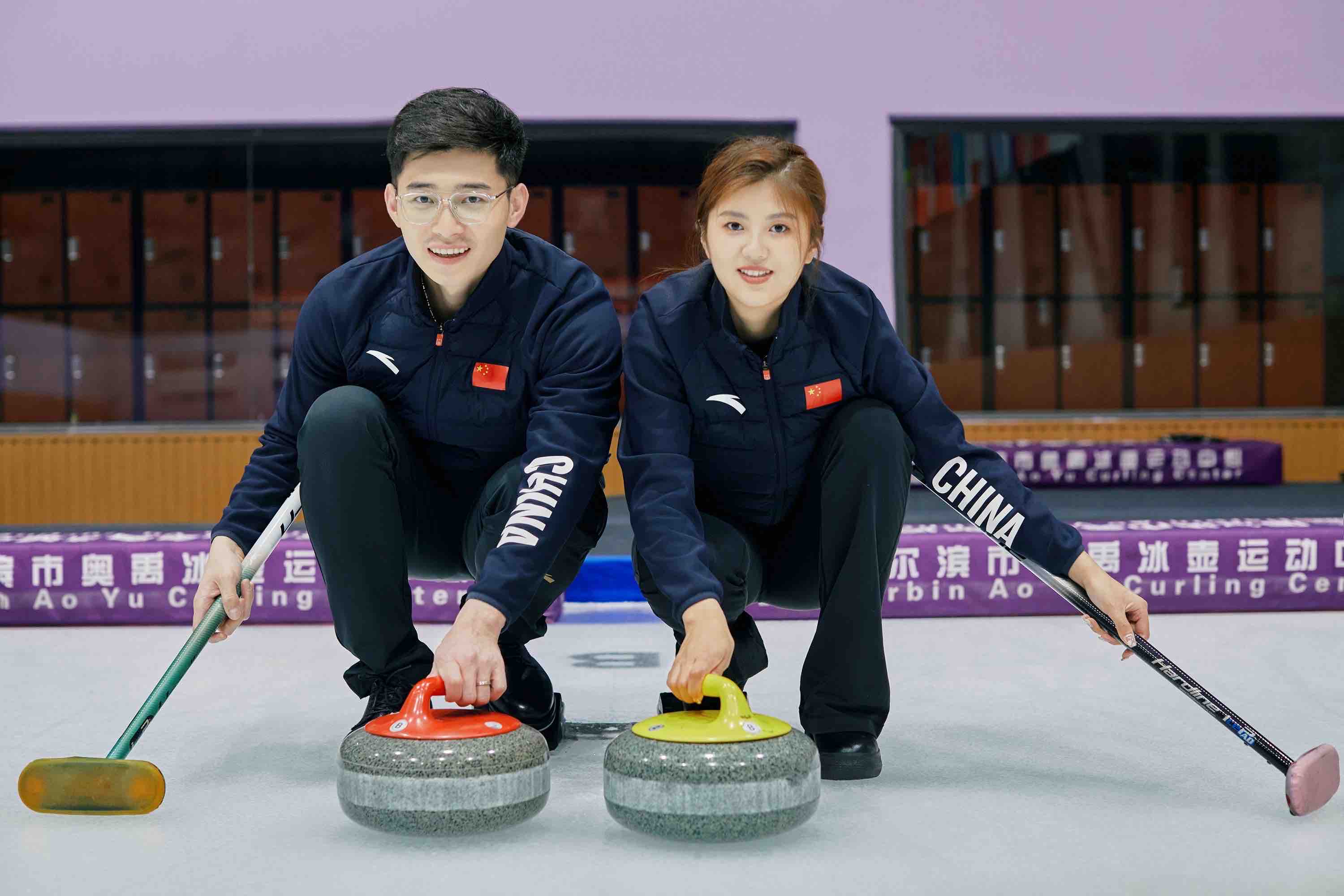 冰壶比赛许静韬,许静韬梅杰举办婚礼完整版