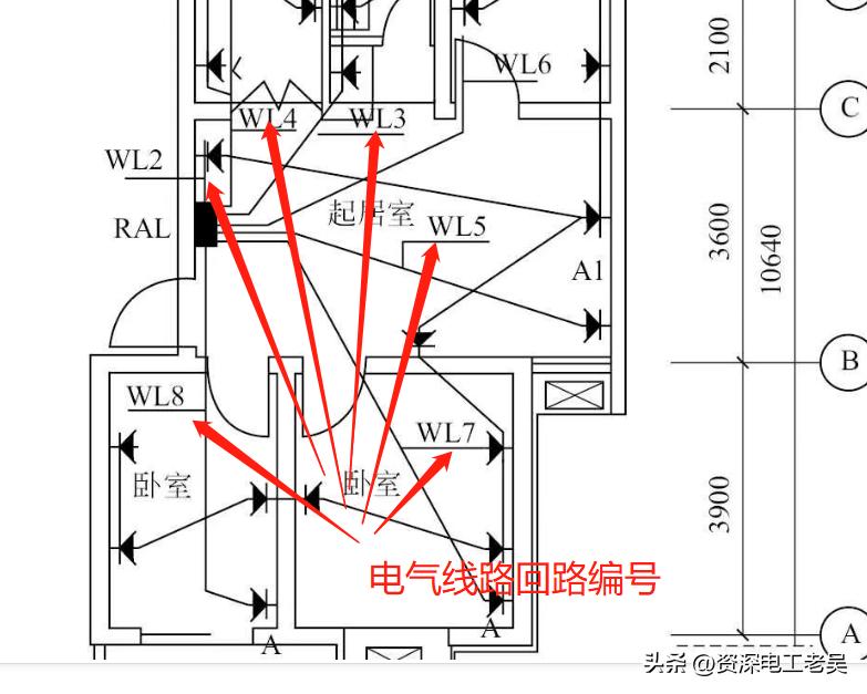 家用插座开关照明线路图,照明插座布线图讲解