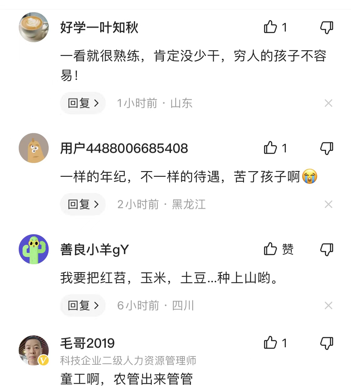 重庆3名小男孩种地，一人牵牛，一人扶犁，场面令人心疼