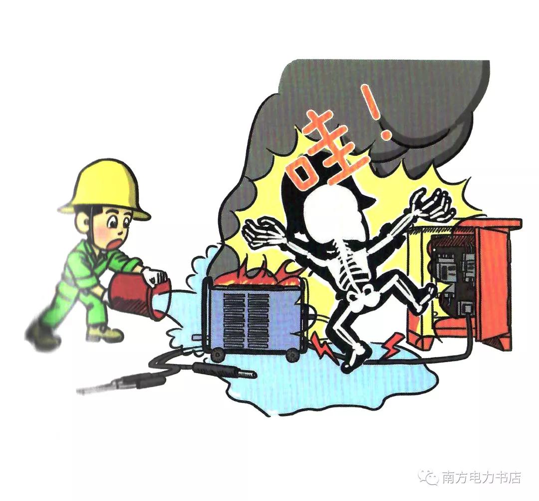 施工现场安全隐患漫画图,施工现场安全警示图片