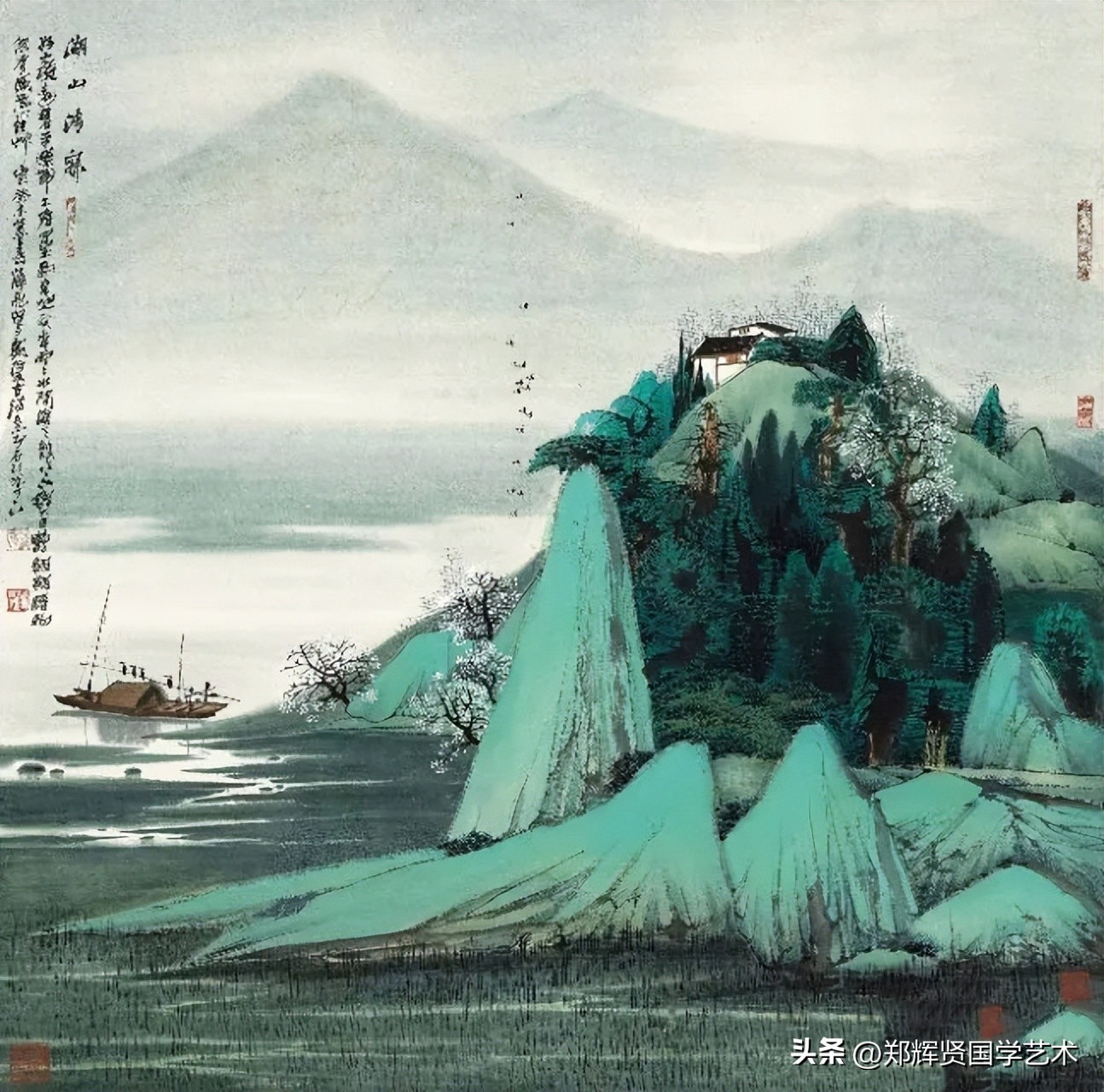 嫩蕊初开一树红,清香淡雅醉春风