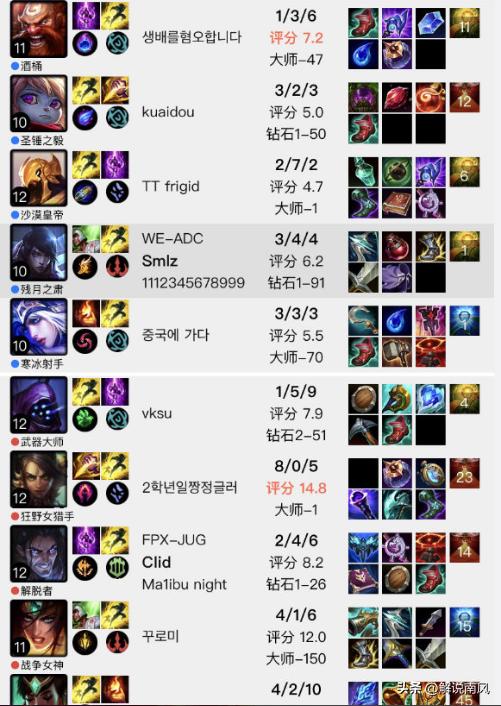 smlz厄斐琉斯五杀rank,韩服smlz新套路