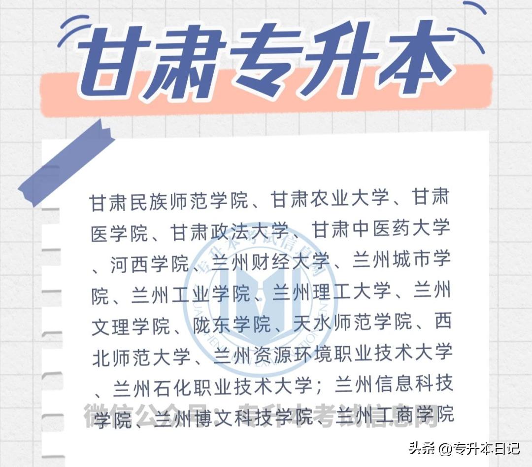 2020年各省份专升本院校推荐,2022全国专升本院校名单