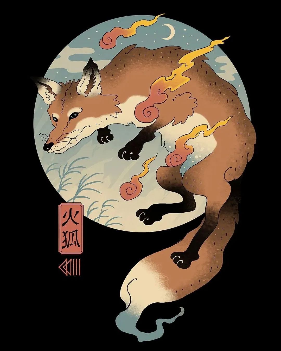 浮世绘动漫插画,菲律宾著名插画师作品