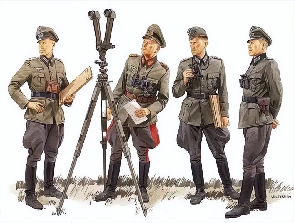 二战德军彩照图,二战德军坦克彩绘图片