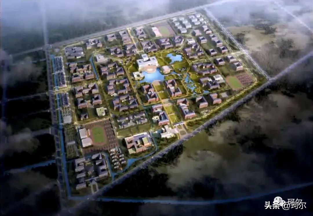 总体谋划约50平方公里，又一所“大学城”核心区奠基启动！