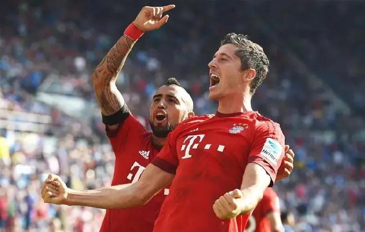 德国杯拜仁4-0美因茨晋级,德国杯肖特美因茨vs汉诺威