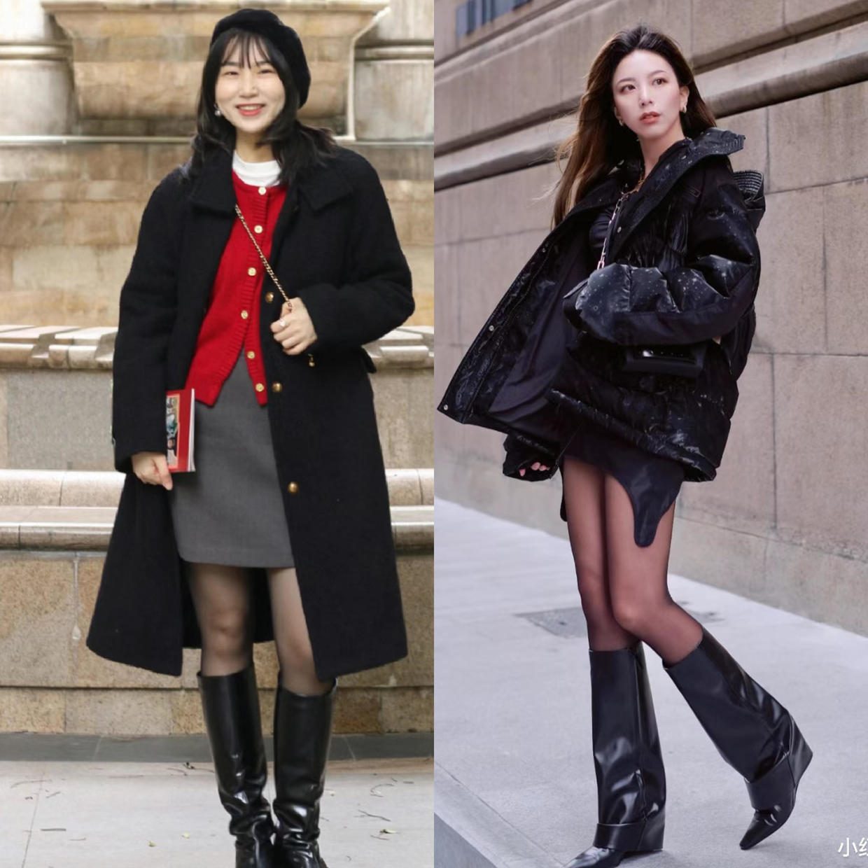 新年穿搭单品红丝袜,穿搭大气舒适减龄不累脚