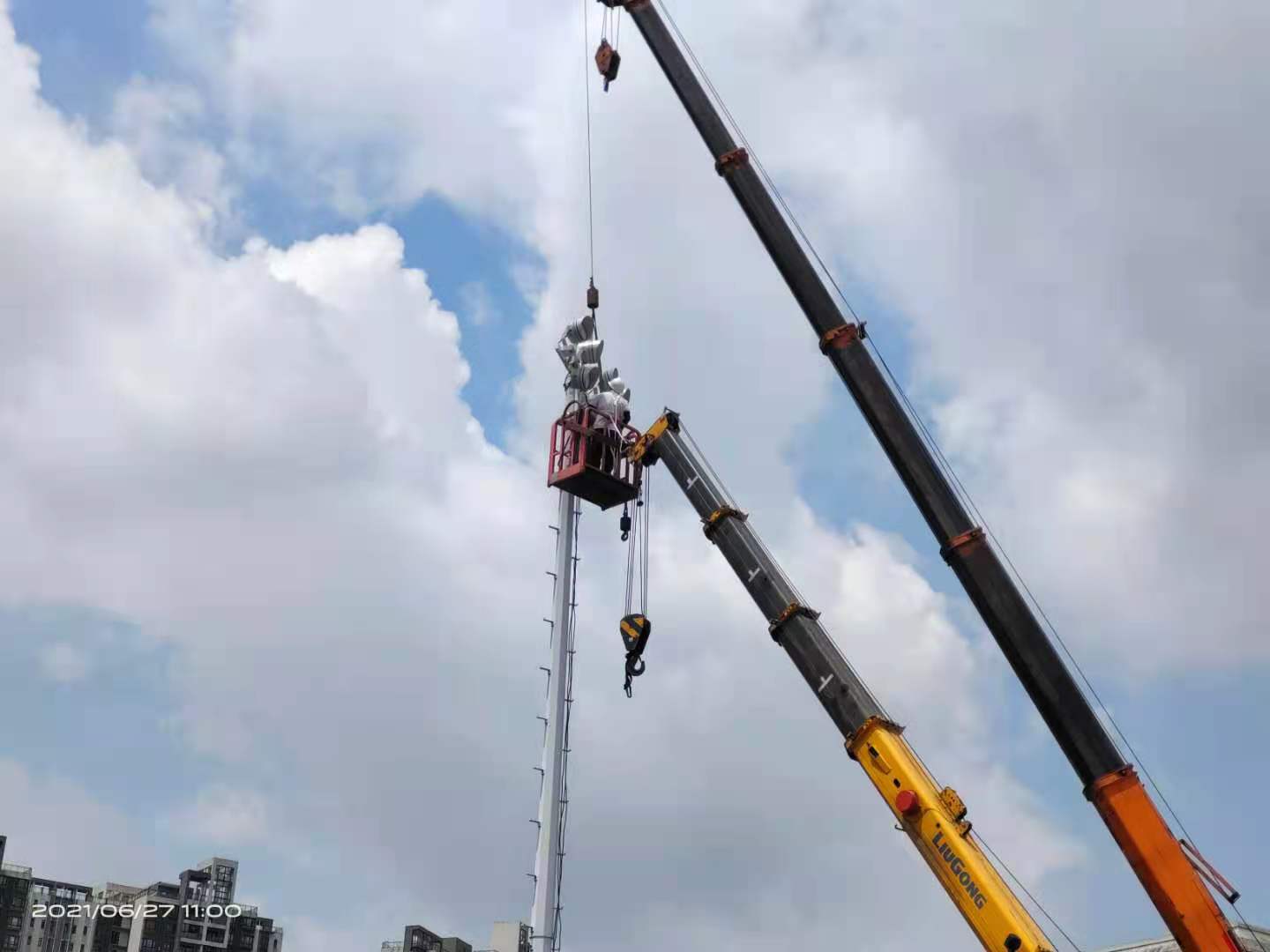 球场预埋件的正确安装方法,球场灯杆预埋件规格大全