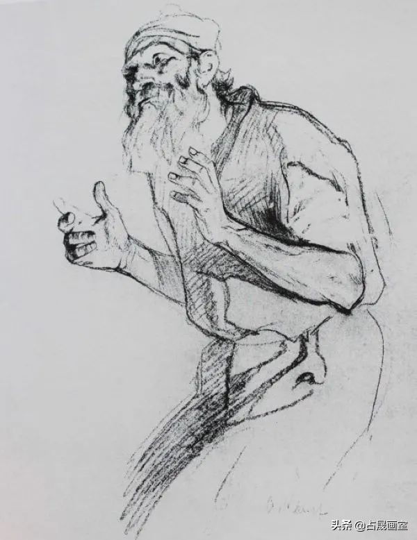 德国素描大师，康波夫严谨的素描
