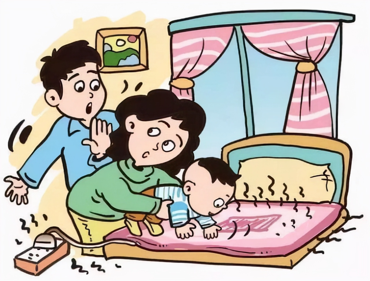 1岁男童尿床被电热毯烧成重伤电热毯的正确使用方法你知道吗？