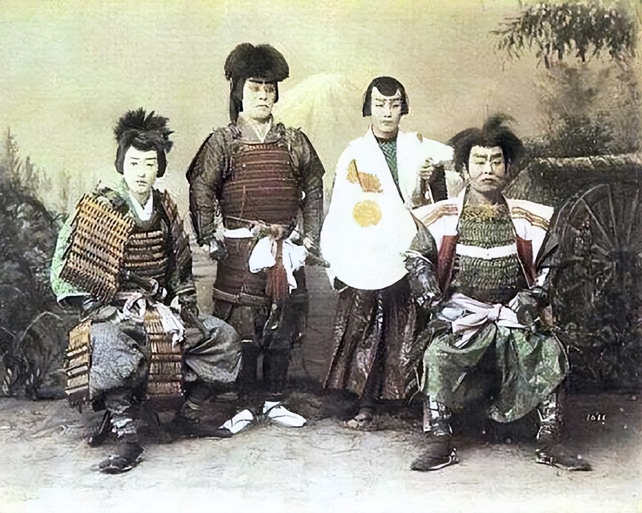 日本武士盛行,江户时代日本男性