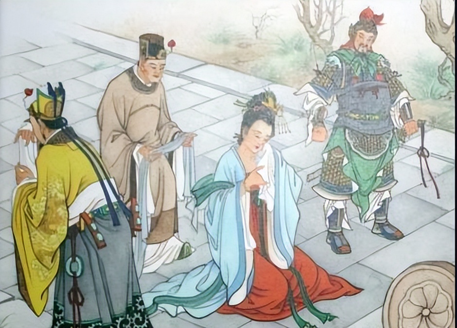 38岁的杨贵妃哀求：陛下救我啊！70岁的唐明皇只老泪纵横不敢看。