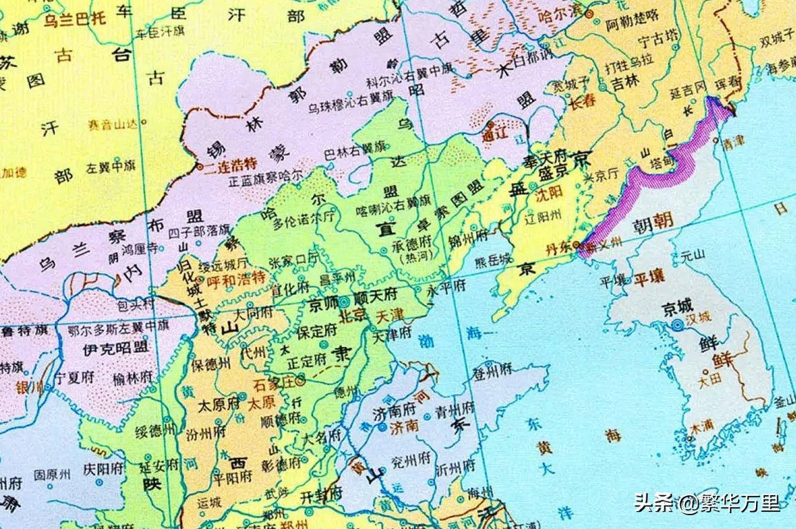 热河省为何被撤销,热河省行政划分图